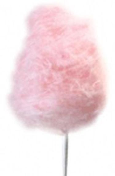 Suikerspin 50 personen roze (pakket)