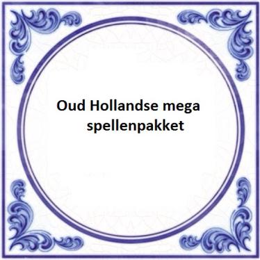 Oud Hollandse mega spellenpakket