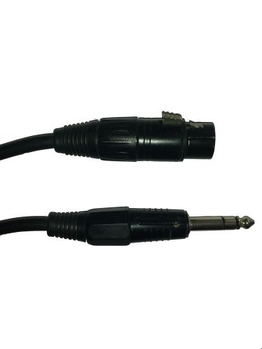 Jack stereo-xlr kabel