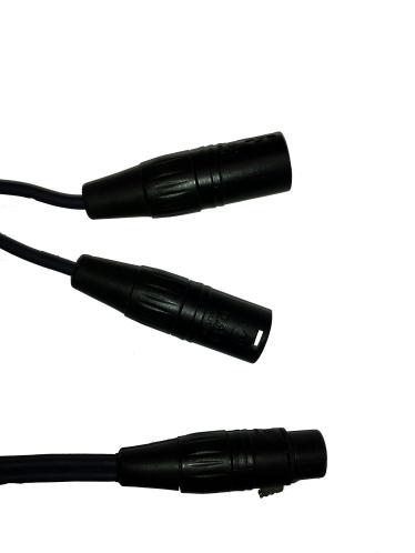 Xlr female-xlr male kabel