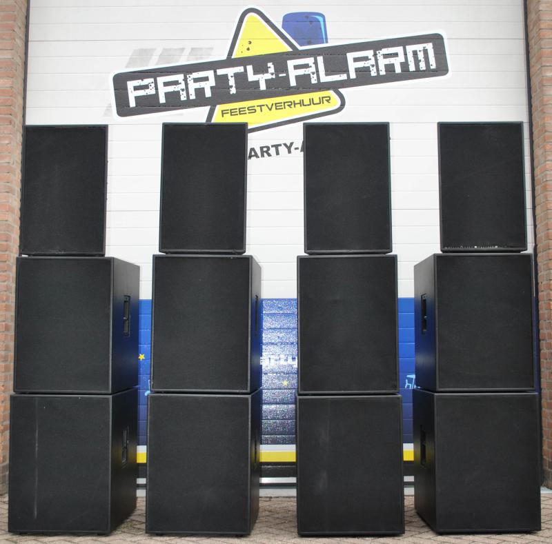 Speaker set 800 personen (passief) (set 2)