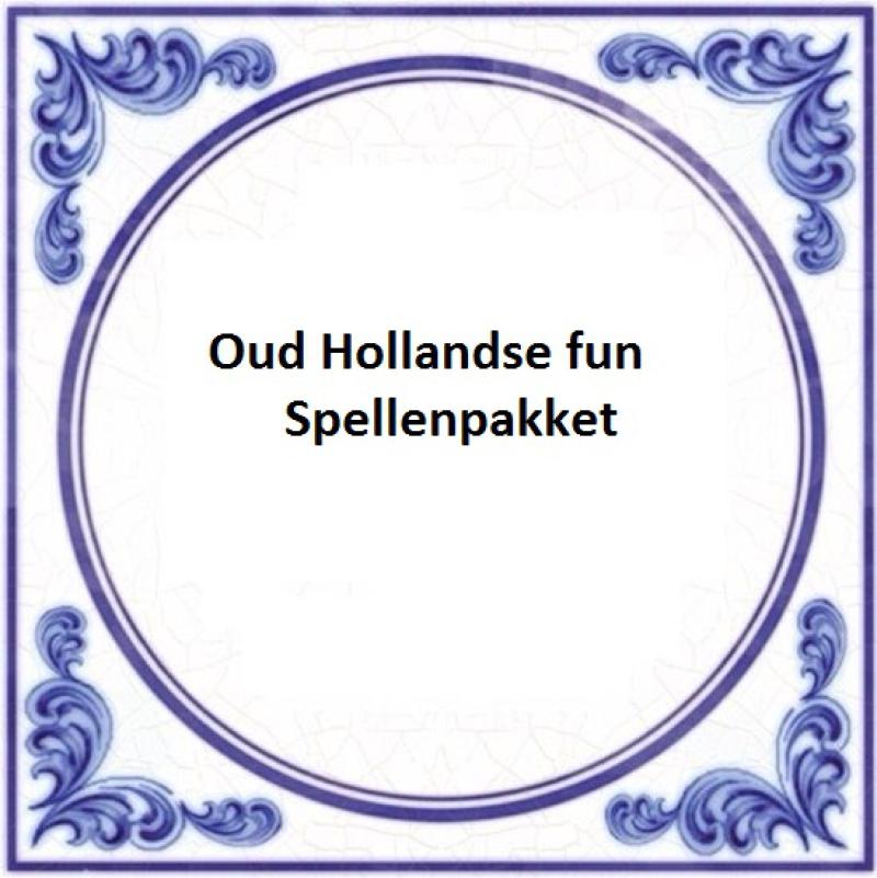 Oud Hollandse fun spellenpakket