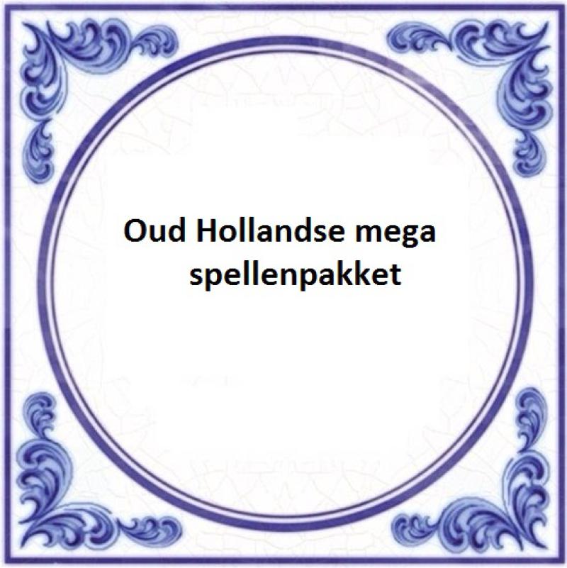 Oud Hollandse mega spellenpakket