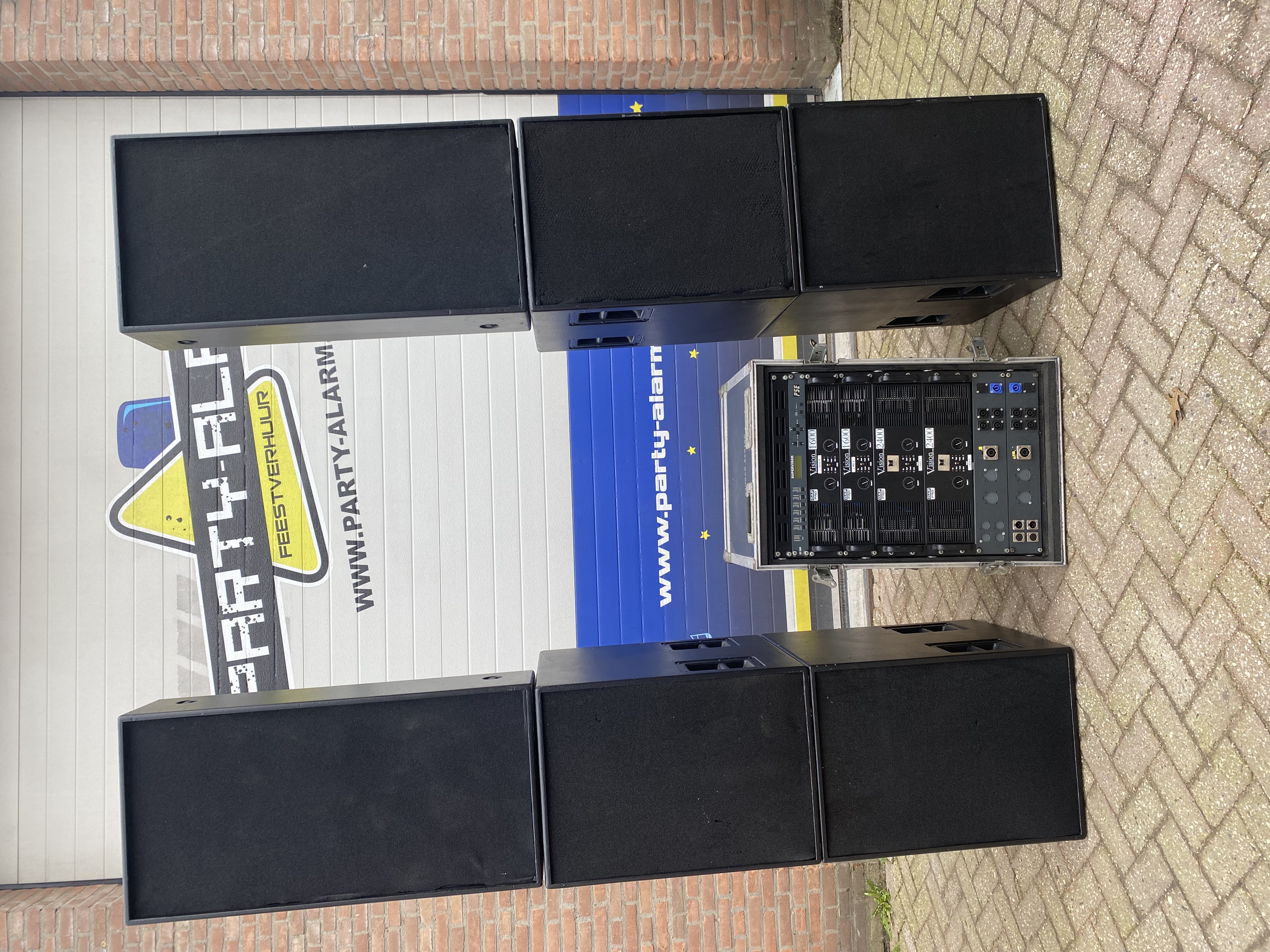 Speakerset 500-600 personen ( Passief )