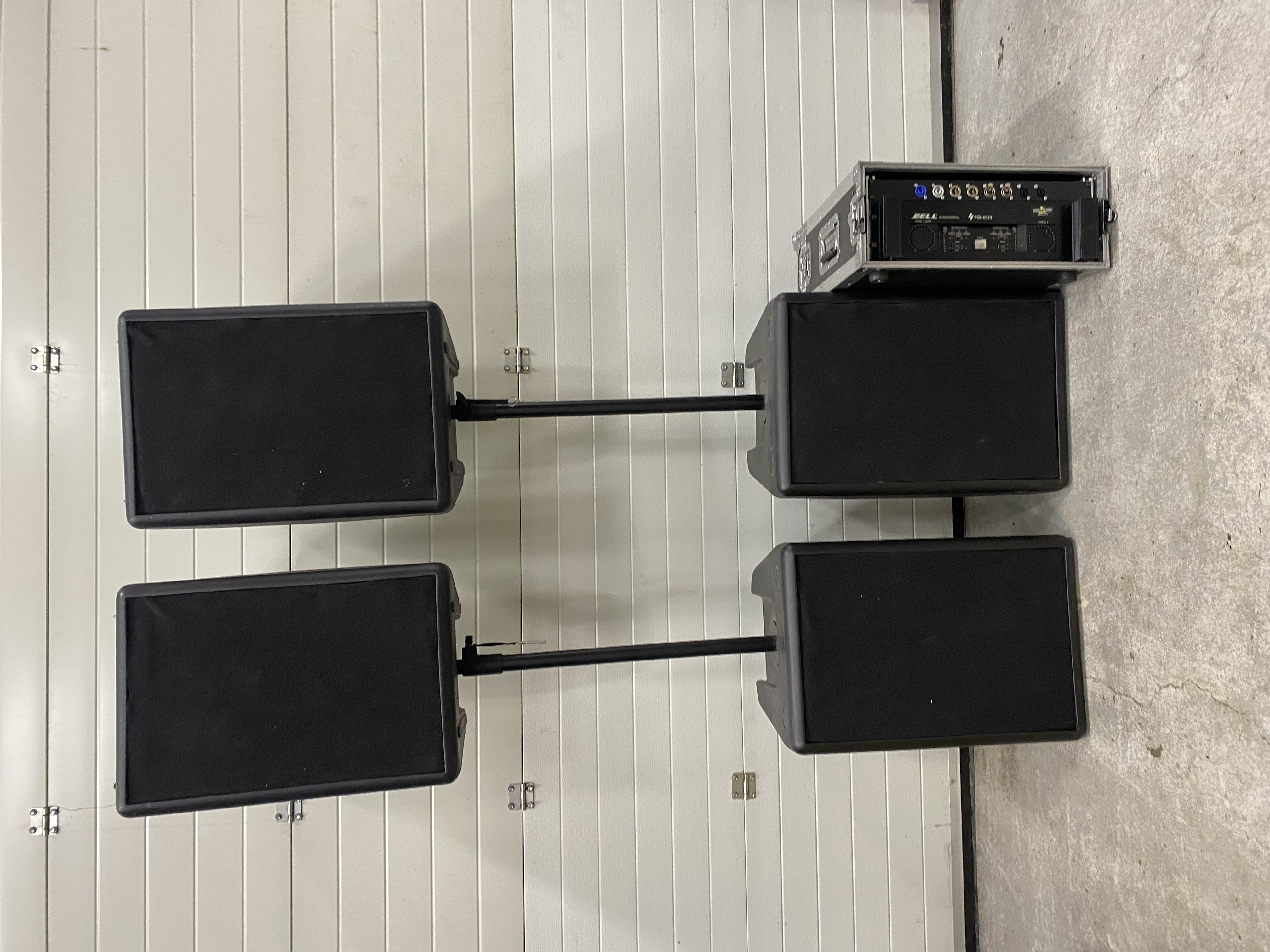 Speakerset 50-100 personen ( passief )