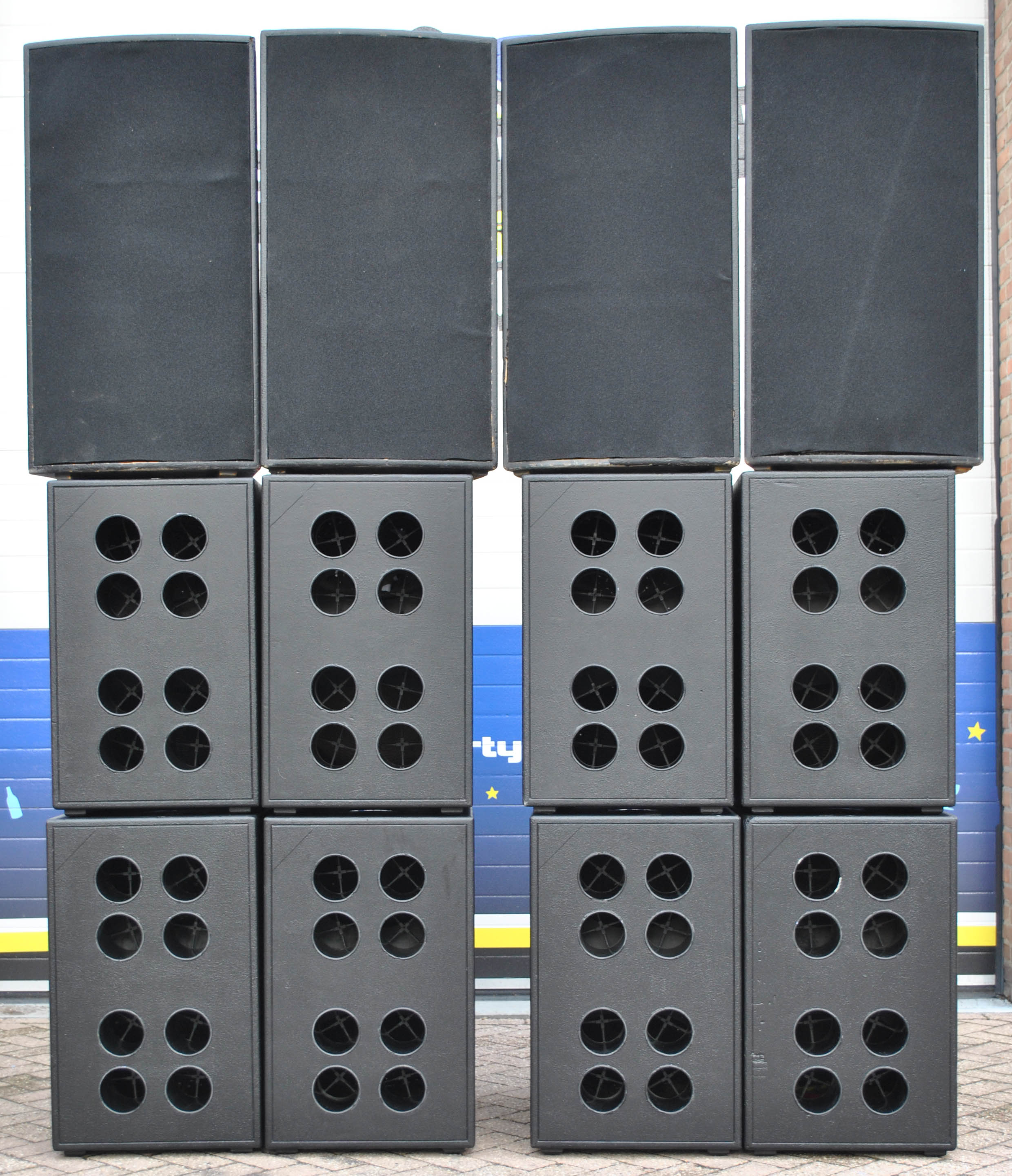 Speaker set 800 personen passief (set 3)