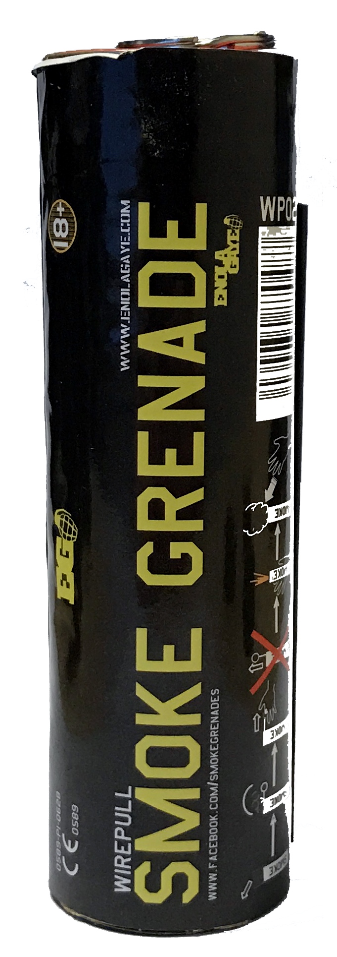 Smoke grenade geel