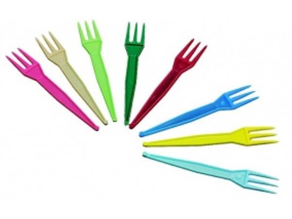 Plastic vorkjes